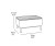 SALEMO 3 seater - grafit