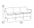 SALEMO 3 seater - grafit