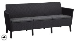 SALEMO 3 seater sofa - grafit