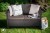 CORFU LOVE SEAT - hněd&aacute;