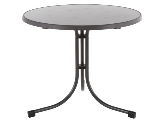 PIZARRA zahradn&iacute; stůl kovov&yacute; &oslash; 85cm 