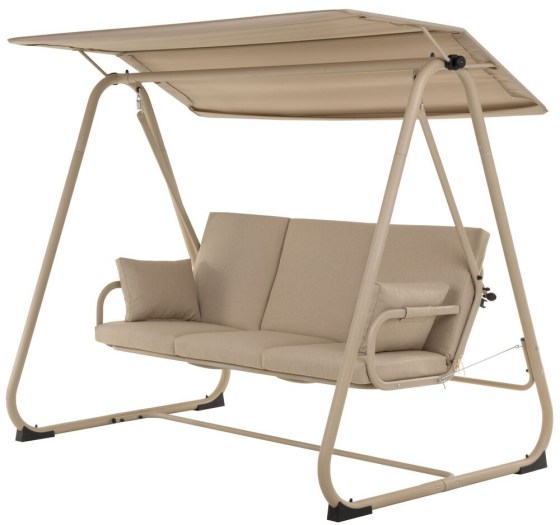 DAJAR TIVOLI zahradn&iacute; houpačka kovov&aacute; D060-05EW - california beige