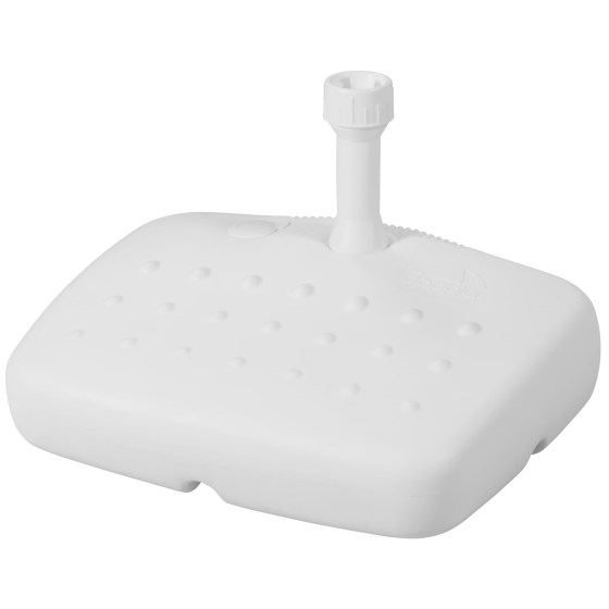 Stojan pro balk&oacute;nov&eacute; slunečn&iacute;ky 17 l - b&iacute;l&yacute; plast
