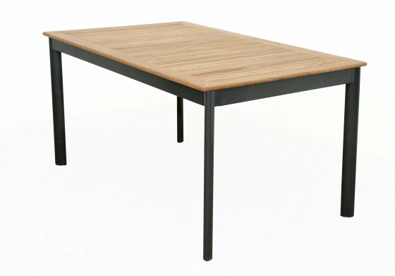 CONCEPT - stůl s teakovou deskou 150x90x75cm FSC(R)