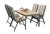 CONCEPT - stůl s teakovou deskou 150x90x75cm FSC(R)