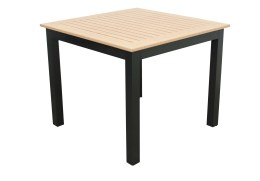 EXPERT WOOD antracit - gastro hlin&iacute;kov&yacute; stůl 90x90x75cm