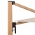 ALU WOOD XL 4x3 m - v&yacute;kyvn&yacute; zahradn&iacute; slunečn&iacute;k s bočn&iacute; tyč&iacute;