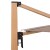 ALU WOOD XL 4x3 m - v&yacute;kyvn&yacute; zahradn&iacute; slunečn&iacute;k s bočn&iacute; tyč&iacute;