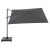 myZone 220 x 300 cm LED - výkyvný zahradní slunečník s boční tyčí