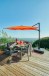 myZone 220 x 300 cm LED - výkyvný zahradní slunečník s boční tyčí