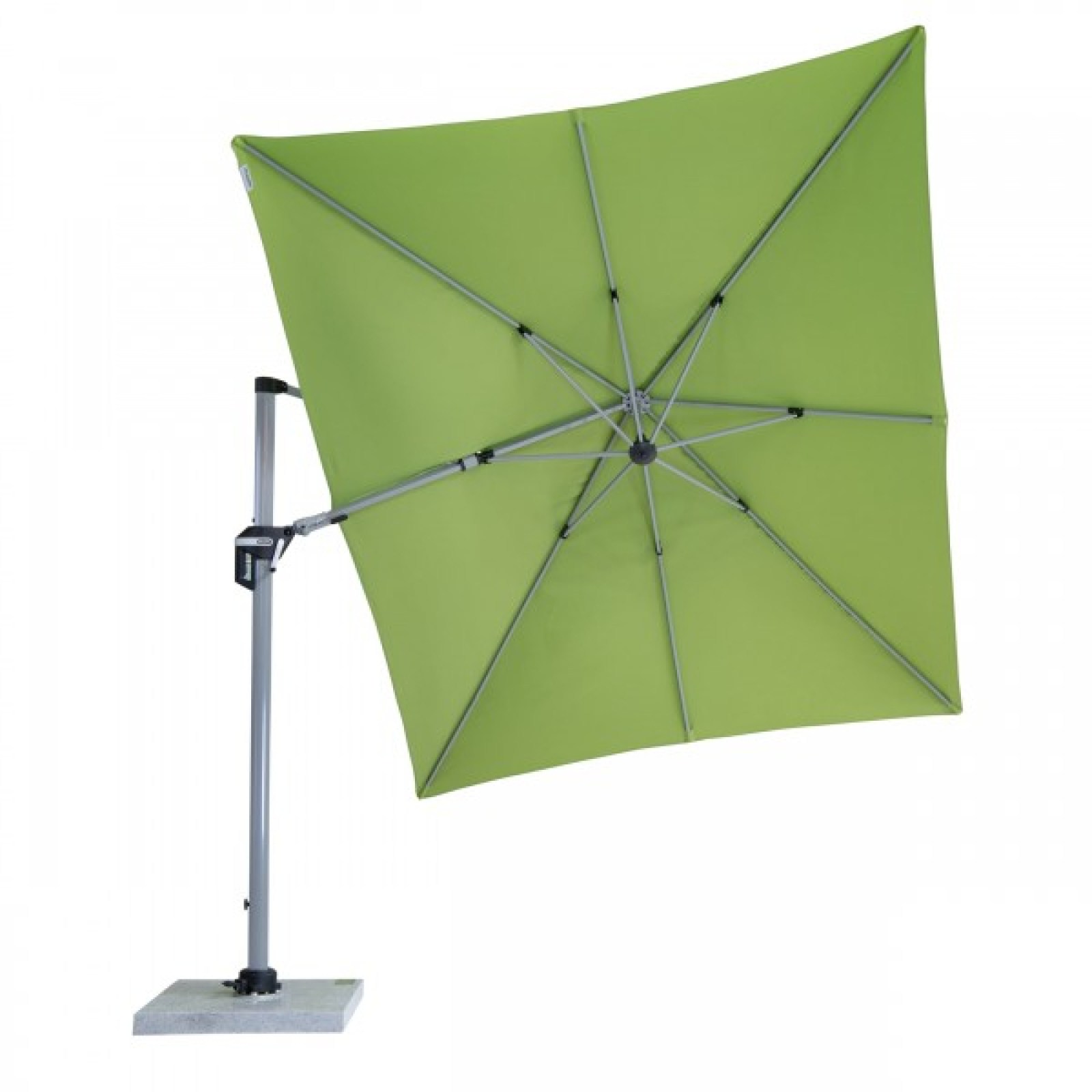 ACTIVE 350 x 260 cm &ndash; v&yacute;kyvn&yacute; zahradn&iacute; slunečn&iacute;k s bočn&iacute; tyč&iacute; (Des&eacute;n l&aacute;tky 836)