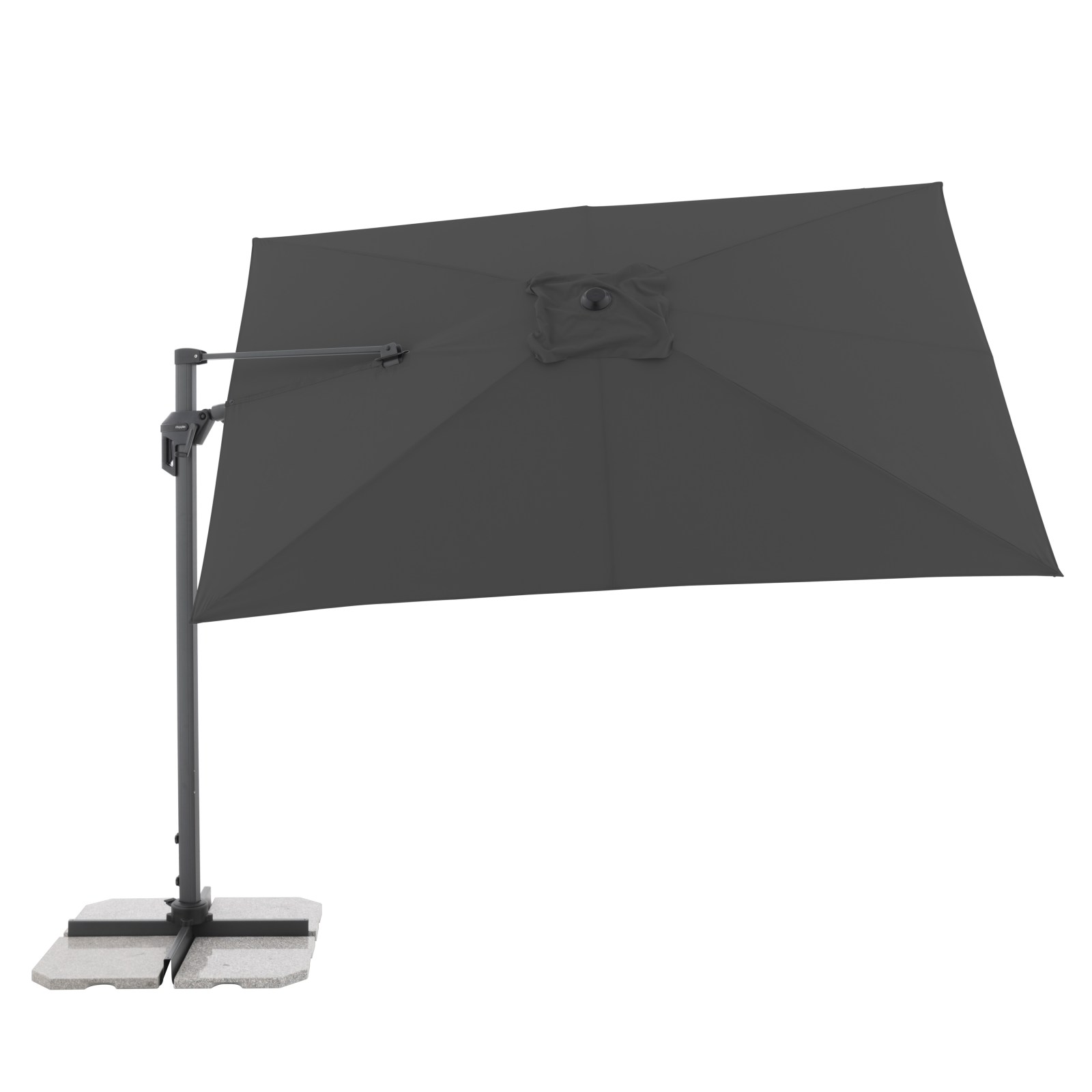 ACTIVE 310 x 210 cm - moderní slunečník s boční nohou