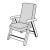 CITY 4414 středn&iacute; - polstr na židli a křeslo
