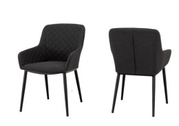 Luxusn&iacute; vypolstrovan&eacute; zahradn&iacute; křeslo Paris Lika-Tex(R) - antracit