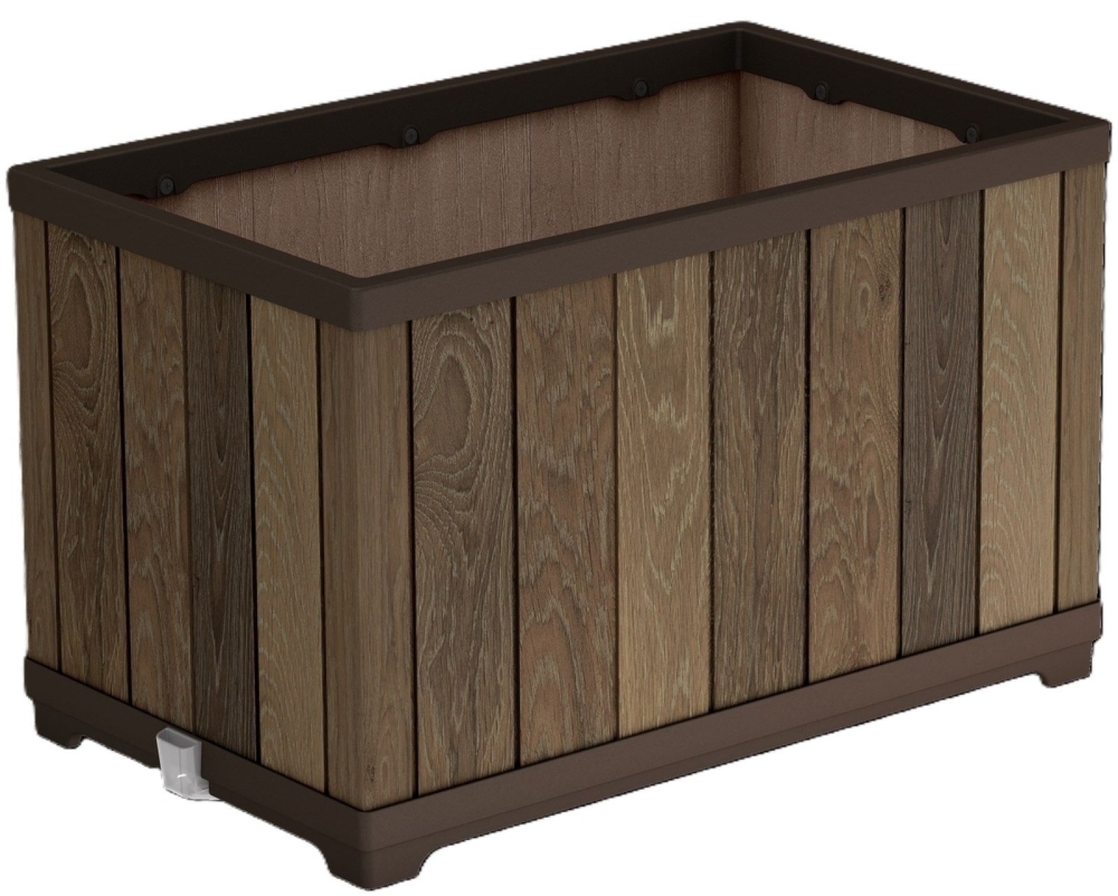 Květin&aacute;č DECO RECTANGLE WALNUT