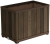 Květin&aacute;č DECO RECTANGLE TALL WALNUT