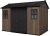 APEX domek 11x7,5 WALNUT