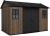 APEX domek 11x7,5 WALNUT
