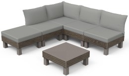 ELEMENTS SIGNATURE zahradn&iacute; plastov&yacute; set - walnut