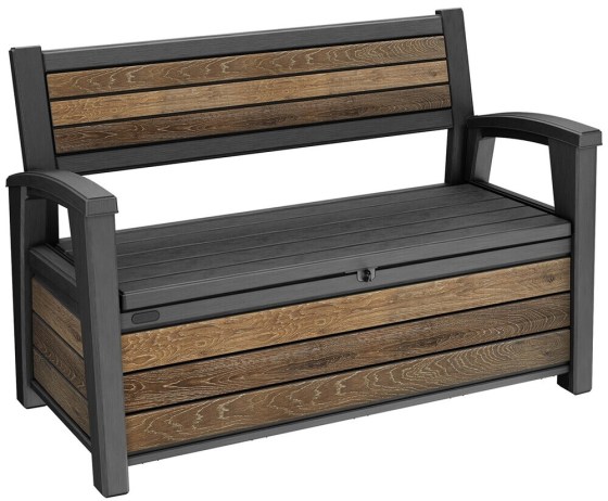 DECO GARDEN lavice 227 L - Walnut