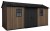 APEX domek 15x7,5 WALNUT