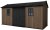 APEX domek 15x7,5 WALNUT