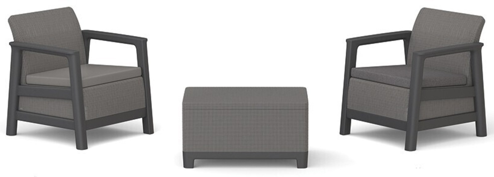 SCANDI LINEA BALCONY - Mountain Grey/Grafit
