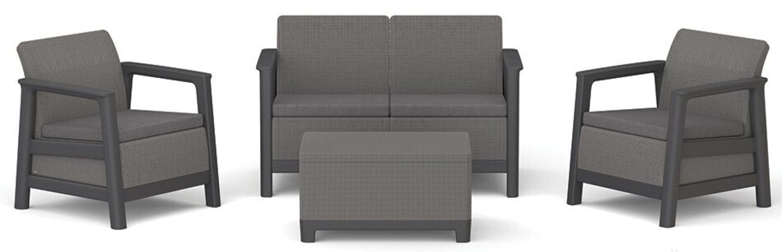 SCANDI LINEA SET - Mountain Grey/Grafit