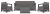 SCANDI LINEA 3 SEATERS SET - Mountain Grey/Grafit
