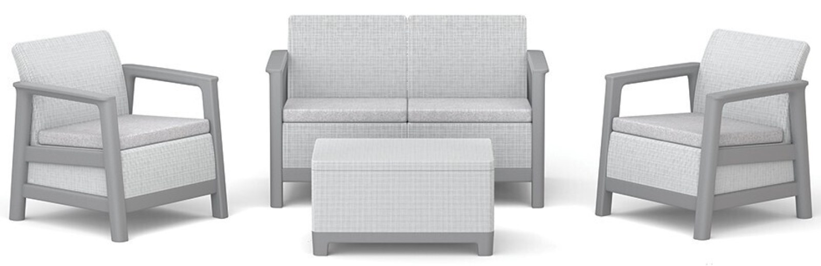 SCANDI LINEA SET - Ash grey/Storm grey