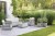 SCANDI LINEA 3 SEATERS SET - Ash grey/Storm grey