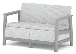 SCANDI LINEA 2 SEATER SOFA - Ash grey/Storm grey