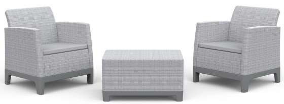 SCANDI FORMA BALCONY - Ash grey/Storm grey