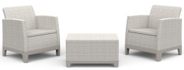 SCANDI FORMA BALCONY - Pebble grey/Soft biege