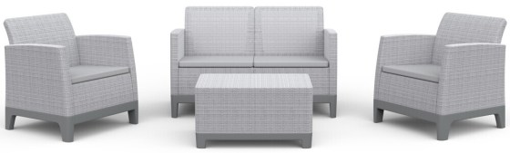 SCANDI FORMA SET - Ash grey/Storm grey