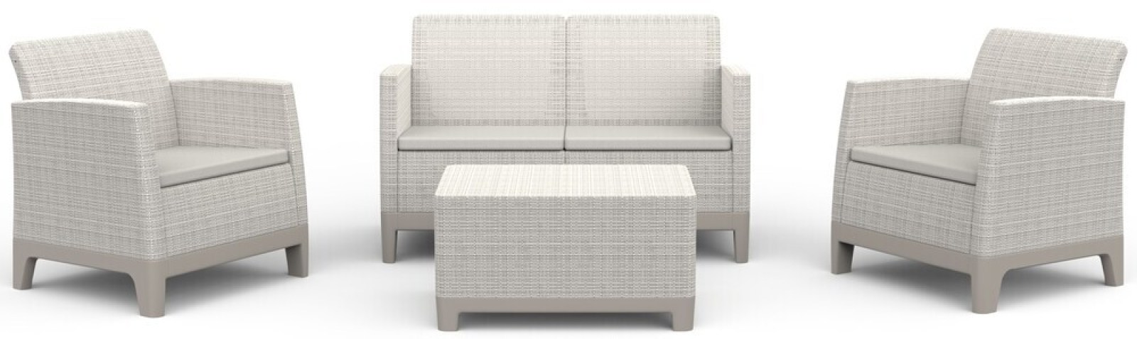 SCANDI FORMA SET - Pebble grey/Soft biege