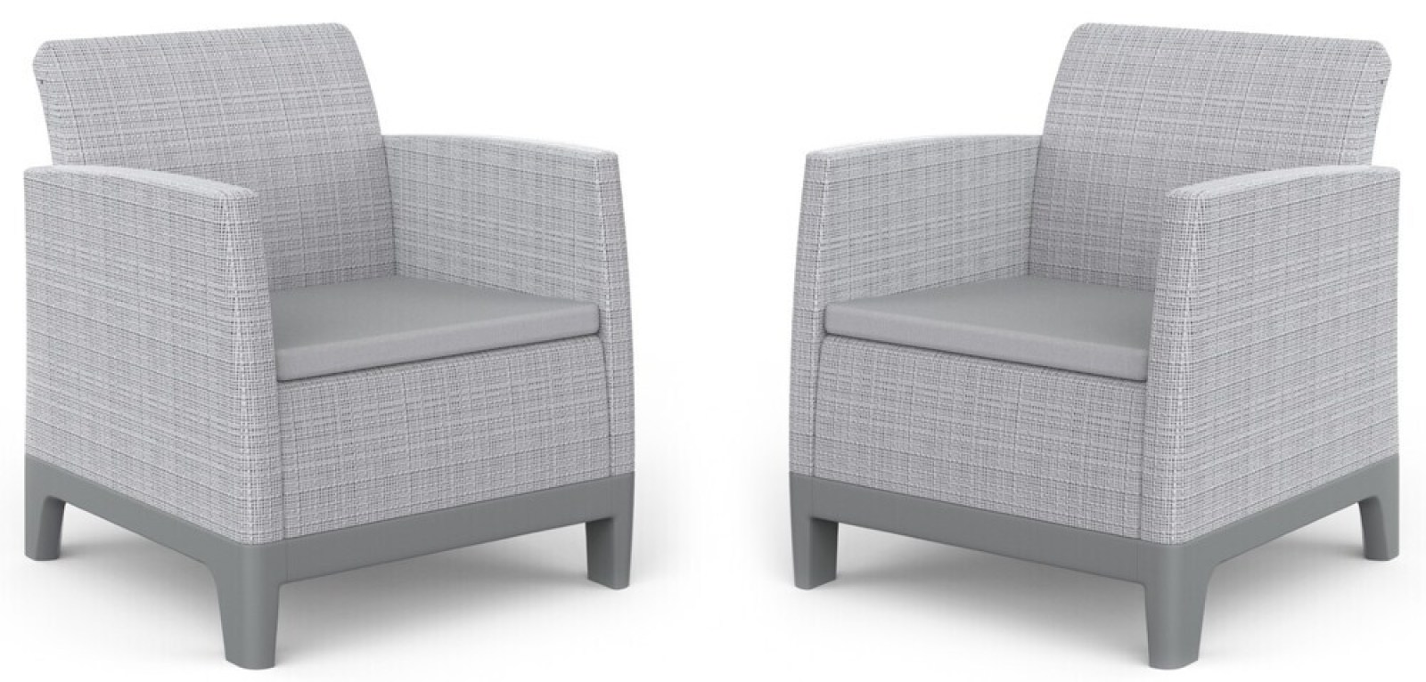 SCANDI FORMA DUO SET - Ash grey/Storm grey
