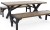 KETER stůl DECO PORTO PICNIC grafit/walnut