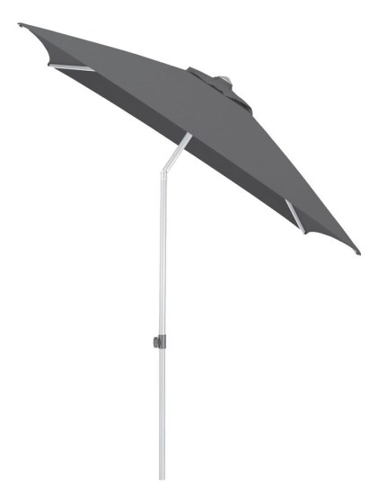 Slunečn&iacute;k KETTLER EASY PUSH 200x200 cm - stř&iacute;brn&aacute; / antracit - voděodoln&yacute;