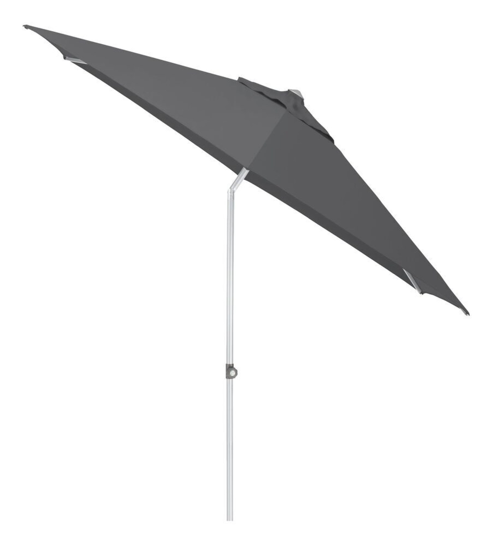Slunečn&iacute;k KETTLER EASY PUSH &oslash; 300 cm - stř&iacute;brn&aacute; / antracit - voděodoln&yacute;