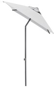 Slunečn&iacute;k KETTLER EASY PUSH 150x210 cm - matn&yacute; antracit/světle &scaron;ed&aacute; - voděodoln&yacute;