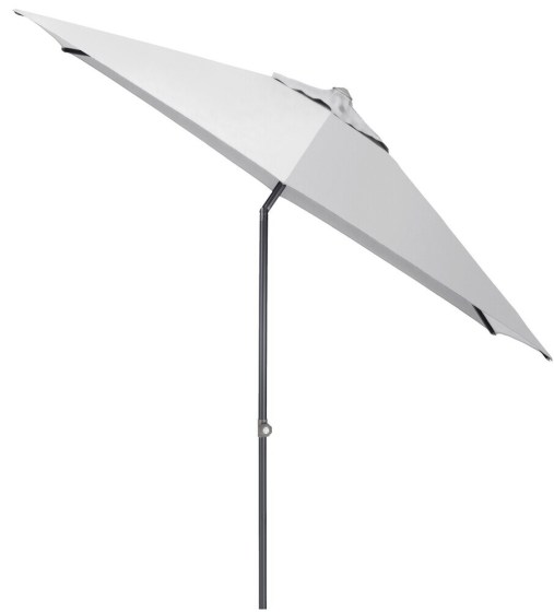 Slunečn&iacute;k KETTLER EASY PUSH &oslash; 300 cm - matn&yacute; antracit/světle &scaron;ed&aacute; - voděodoln&yacute;