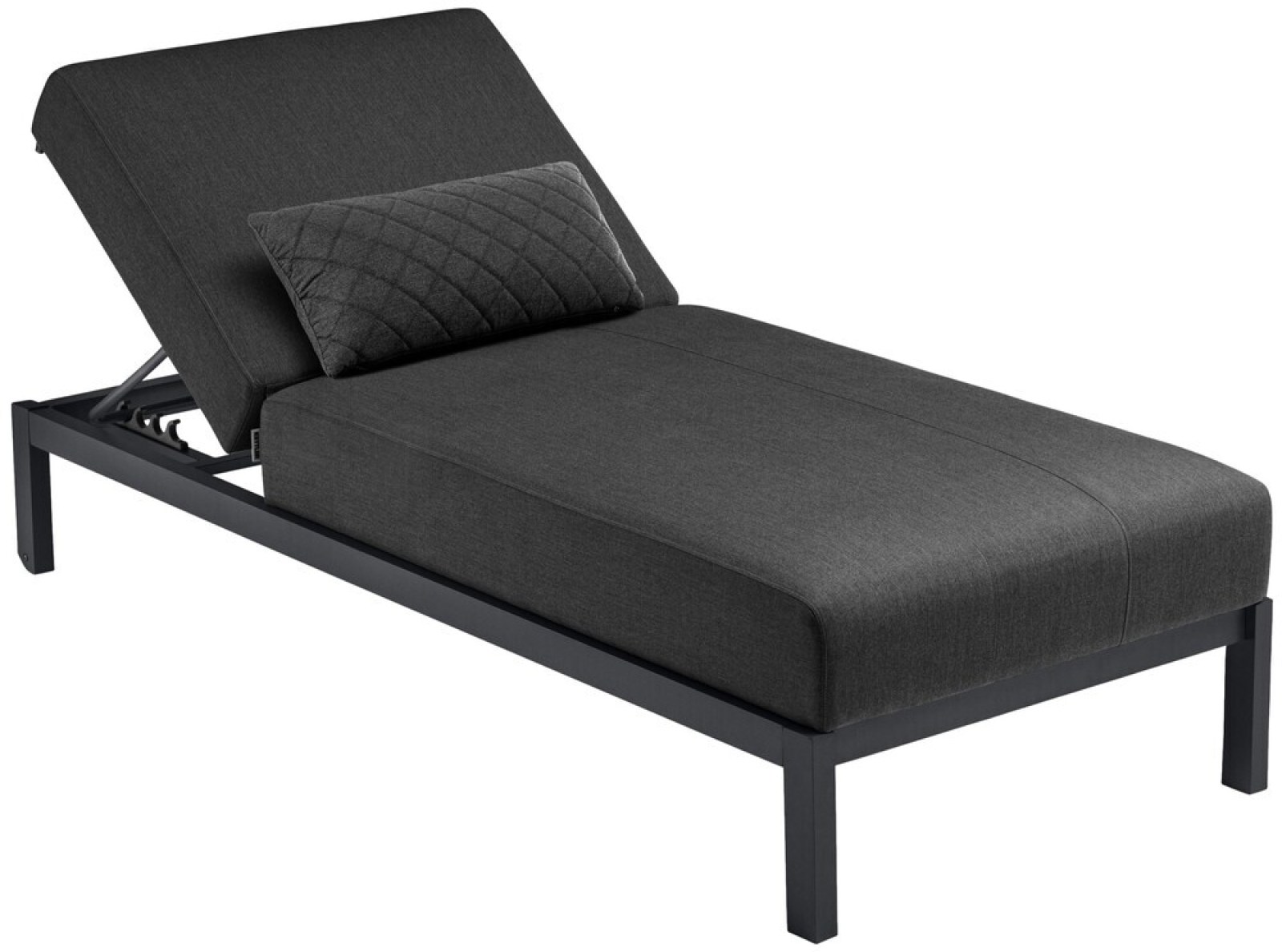 KETTLER PURE MAX hlin&iacute;kov&eacute; leh&aacute;tko - antracit / sunbrella&reg; antracit