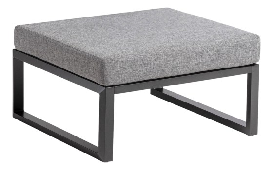 KETTLER OCEAN SKID taburet - antracit/&scaron;ed&aacute;