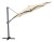 KETTLER Slunečn&iacute;k KETTLER EASY SWING &Oslash; 350 cm - matn&yacute; antracit/b&eacute;žov&aacute; - voděodpudiv&yacute;