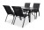 N&aacute;bytek Texim Zahradn&iacute; set n&aacute;bytku PORTO 140cm + 4x židle RAMADA