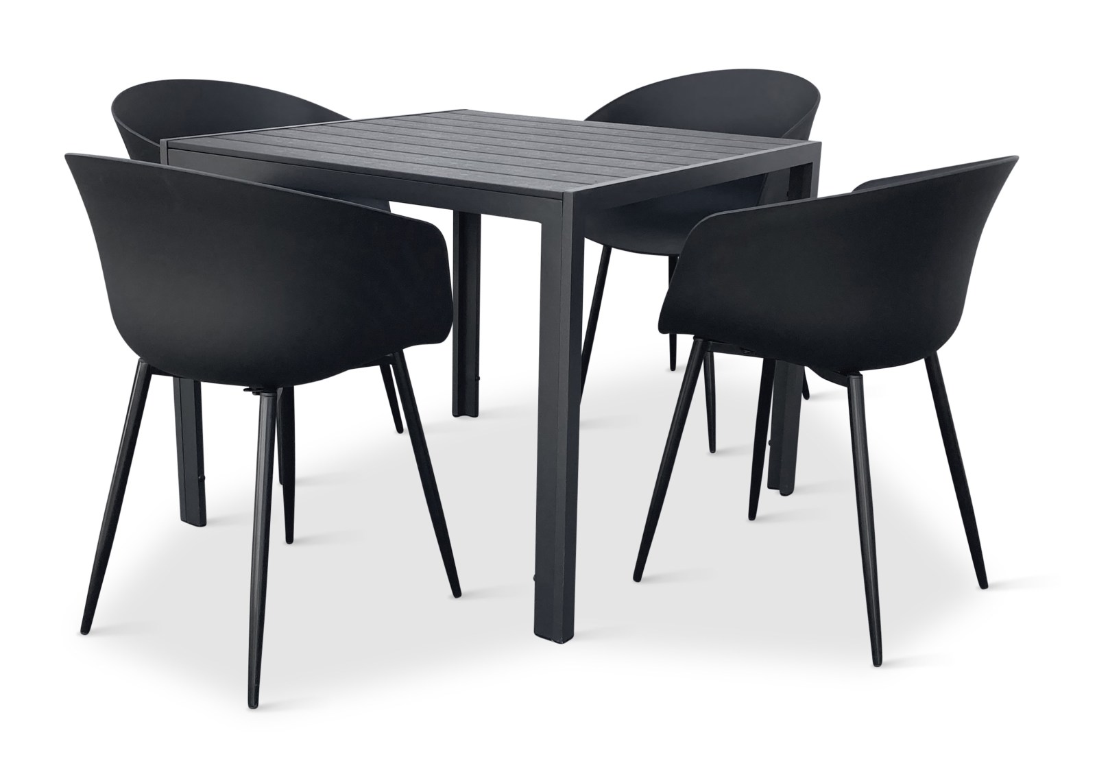 Nábytek Texim Elegantní zahradní nábytek - Viking M + 4x židle RIKKE