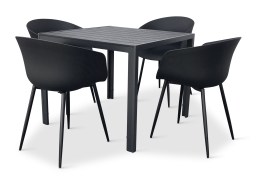N&aacute;bytek Texim Elegantn&iacute; zahradn&iacute; n&aacute;bytek - Viking M + 4x židle RIKKE