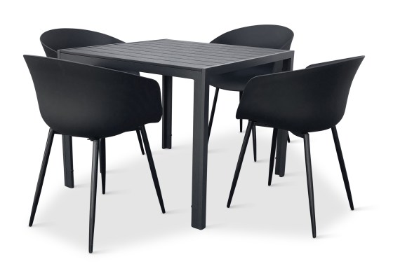 N&aacute;bytek Texim Elegantn&iacute; zahradn&iacute; n&aacute;bytek - Viking M + 4x židle RIKKE