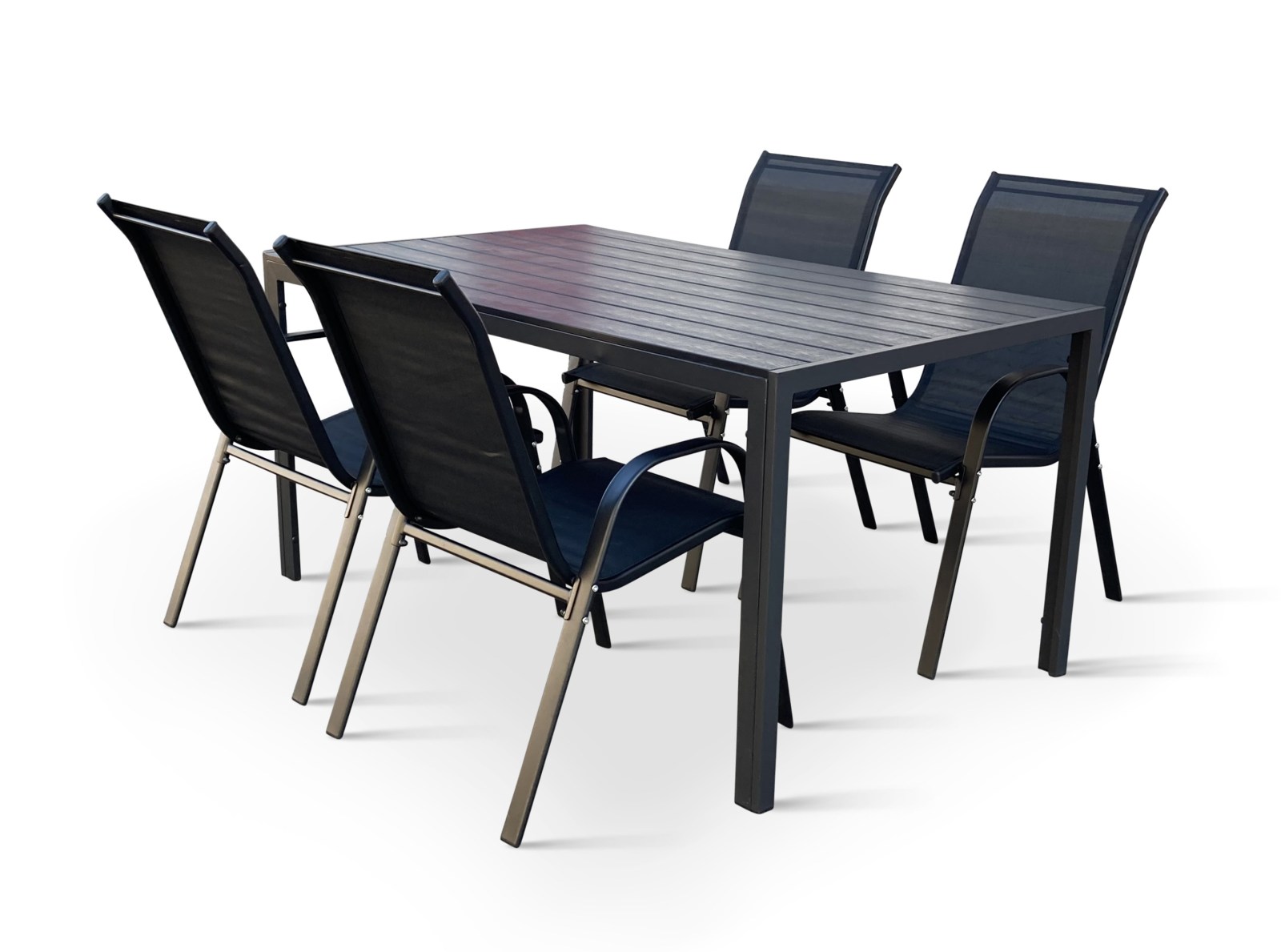 N&aacute;bytek Texim Zahradn&iacute; j&iacute;deln&iacute; set VIKING L + 4x židle RAMADA